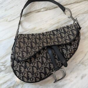 Christian Dior by John Galliano 2001
Original Black Diorissimo Saddle